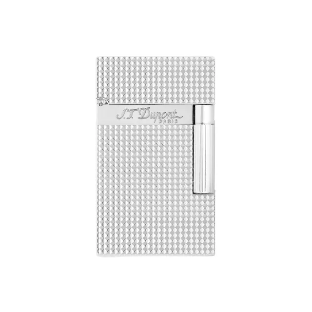 S.T. Dupont Ligne 2 Diamond Head — Gümüş (Paladyum) Kaplama